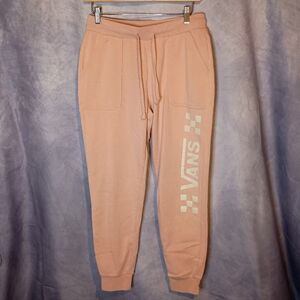 Vans Pink Checkered Sweatpants Joggers